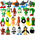 24 pieces of Italian Brainrot toys Tralalero Tralala action figures 2.5 inches children's toys funny animal unique